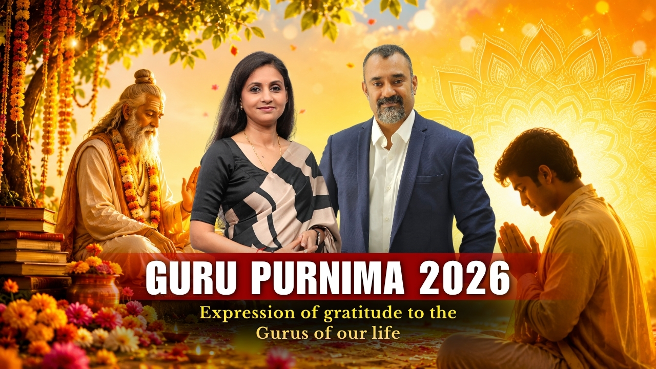 Guru Purnima 2026: Expression of gratitude to the Gurus of our life
