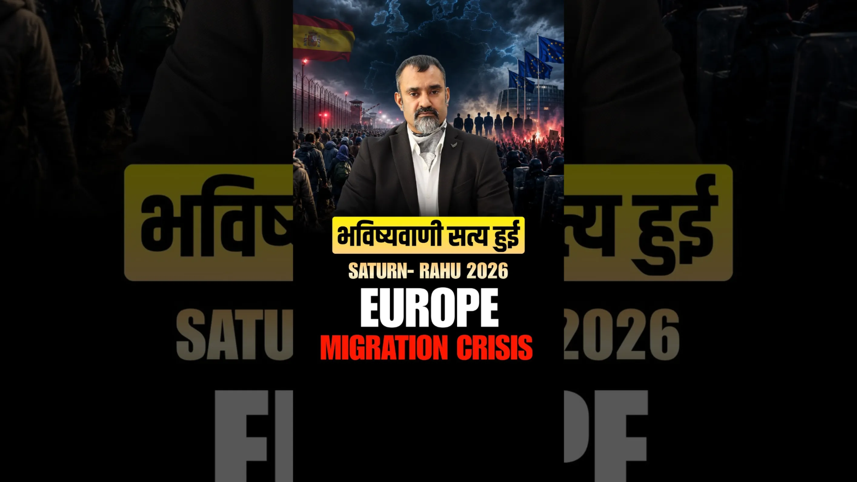Europe Migration Crisis 2026 True Prediction by Mundane Astrologer Prashant Kapoor