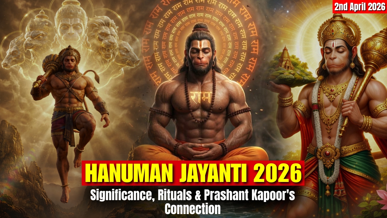 Hanuman Jayanti 2026: The God of Strength, Intelligence, and Knowledge: Prashant Kapoor’s strong belief in Lord Hanuman