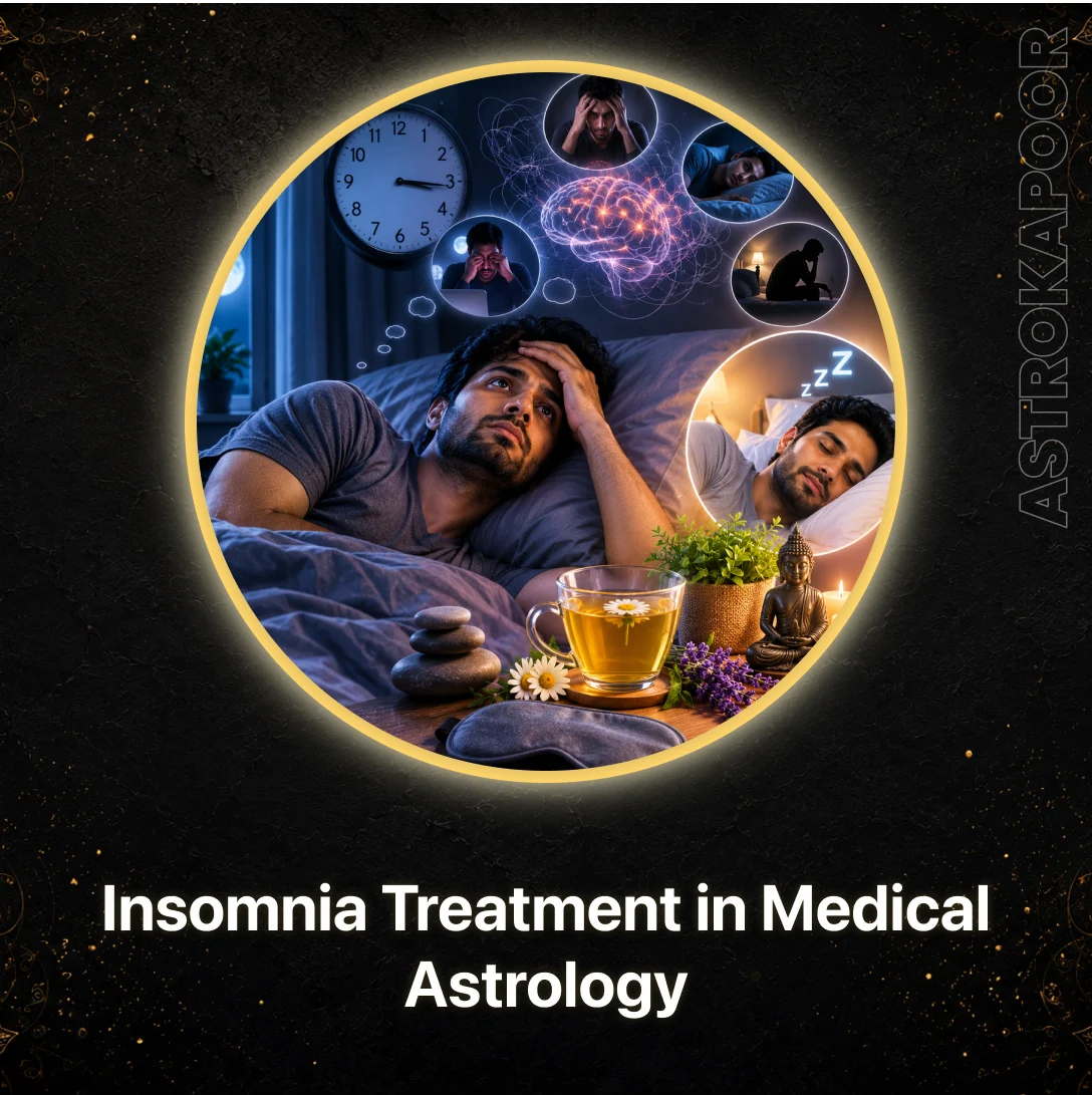 Insomnia Treatment in Medical Astrology