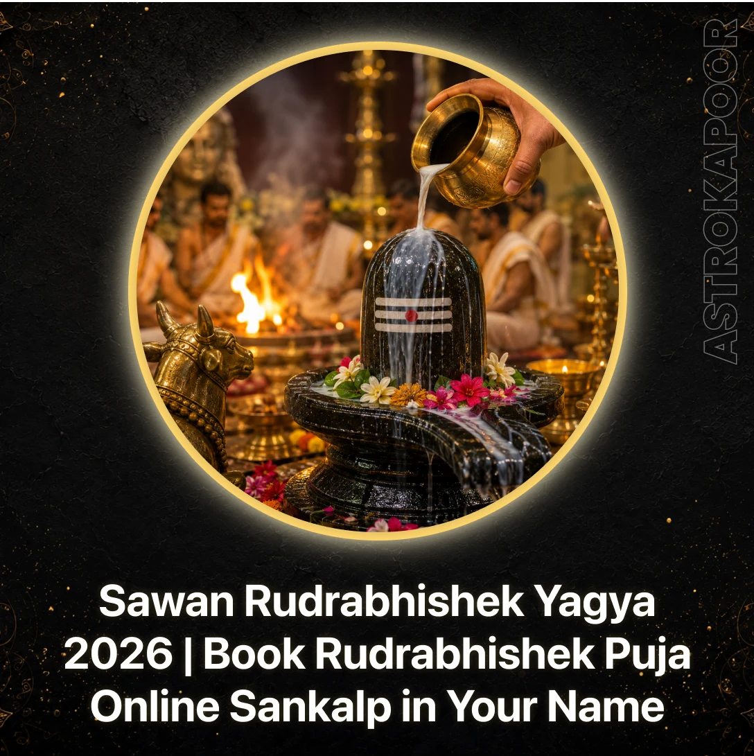 Sawan Rudrabhishek Yagya 2026 | Book Rudrabhishek Puja Online Sankalp in Your Name